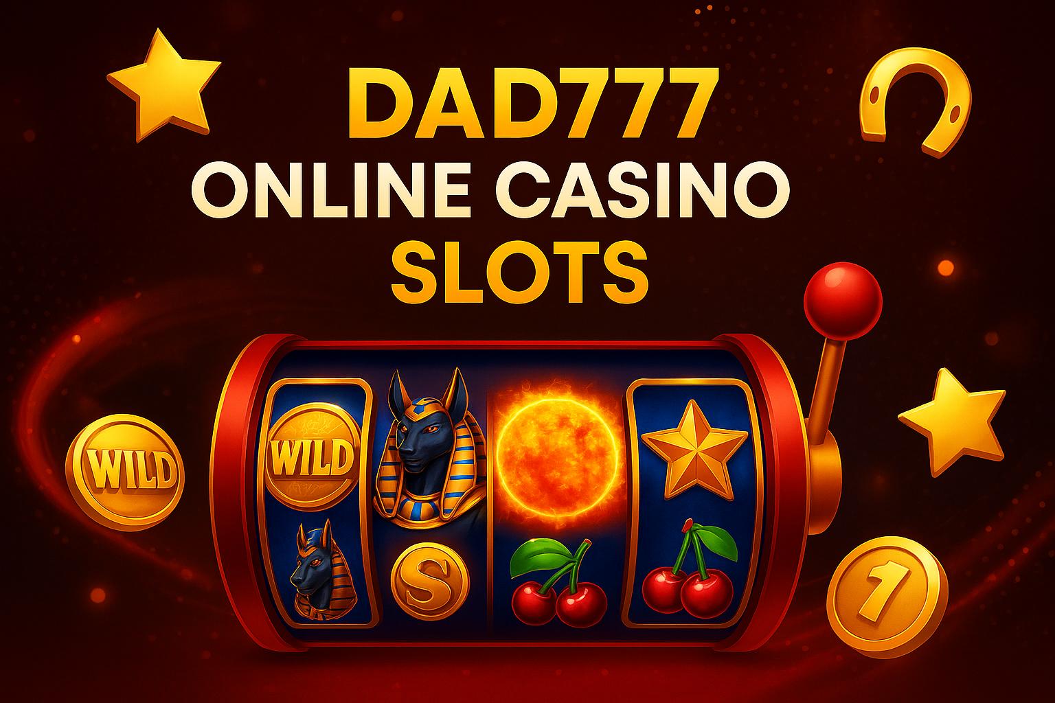 Jogos de Slot no Casino Online DAD777