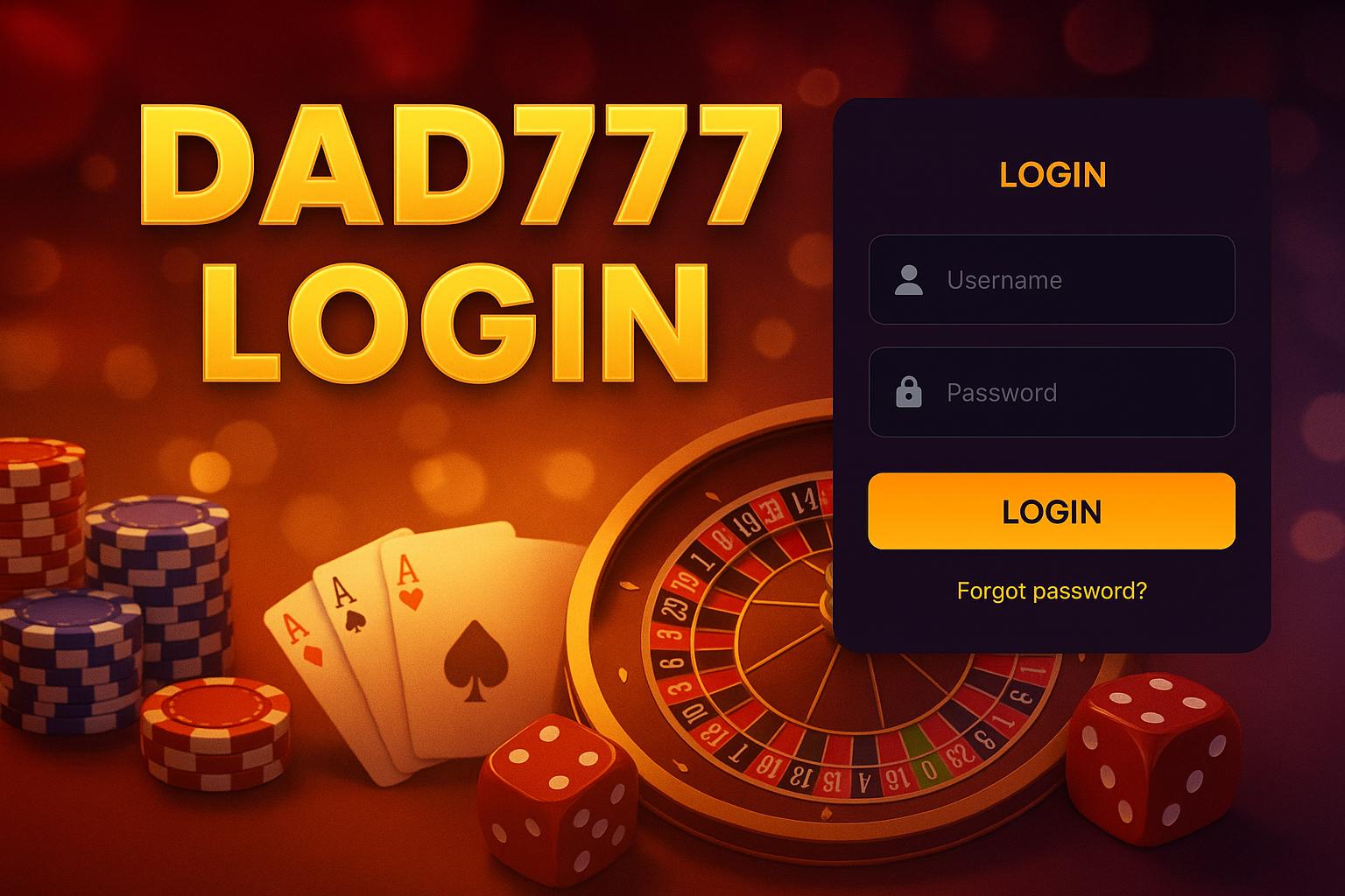 Registro na DAD777 Garante Acesso a uma Vasta Seleção de jogo