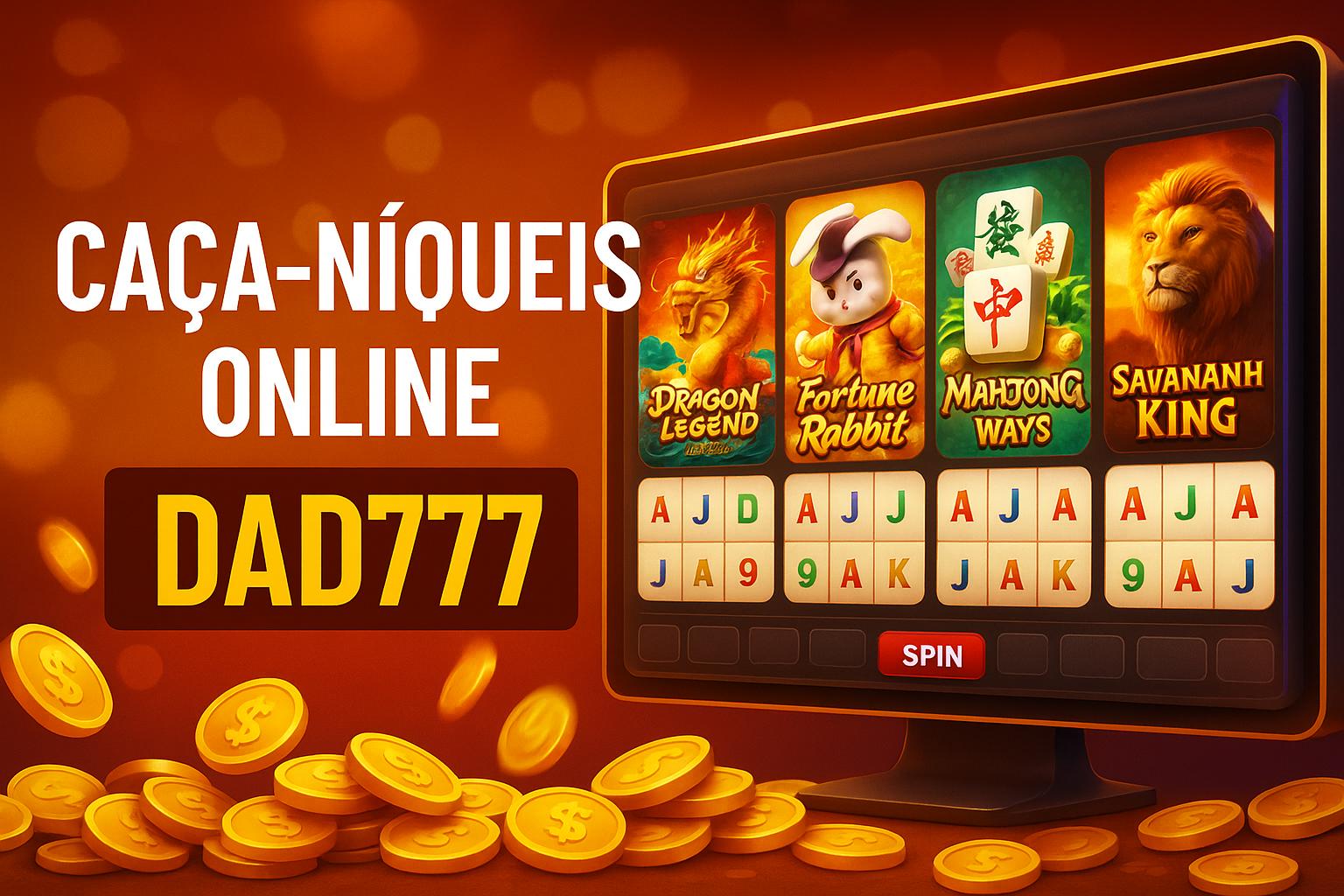 Explore o mundo das slot machines no DAD777 Casino